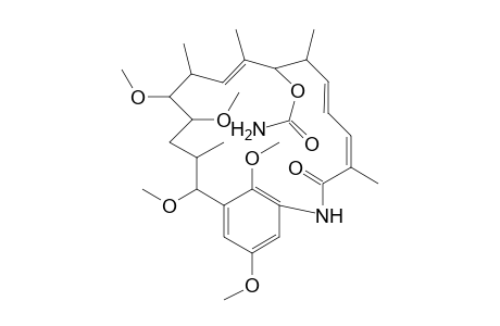 2-Azabicyclo[16.3.1]docosane, geldanamycin deriv.