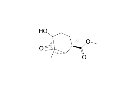 4,8,8-Trimethyl-4-(methoxycarbonyl)-7-oxobicyclo[3.2.1]octan-1-ol