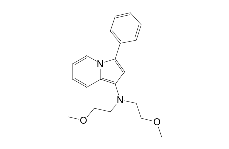 N,N-bis(2-Methoxyethyl)-3-phenylindolizin-1-amine