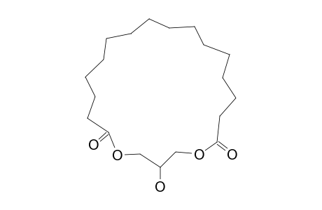 3-HYDROXY-1,5-DIOXACYCLOHENICOSANE-6,21-DIONE