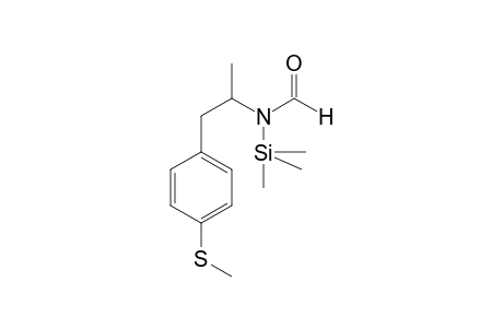 N-Formyl-4-methylthioamphetamine TMS