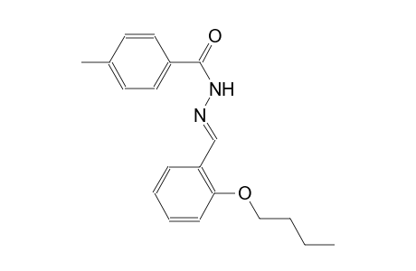 benzoic acid, 4-methyl-, 2-[(E)-(2-butoxyphenyl)methylidene]hydrazide