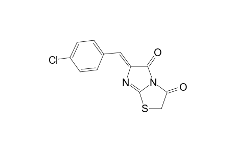 5-(4'-Chlorobenzylidene)-2,3-dihydroimidazo[2,1-b]thiazole-6(5H)-3,5-dione