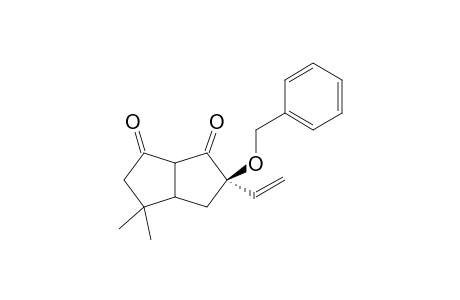 (2r,7R,8S)-2-(Benzyloxy)-4,4-dimethyl-2-vinyl-hexahydropentalene-1,6-dione