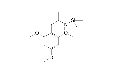 2,4,6-Trimethoxyamphetamine TMS