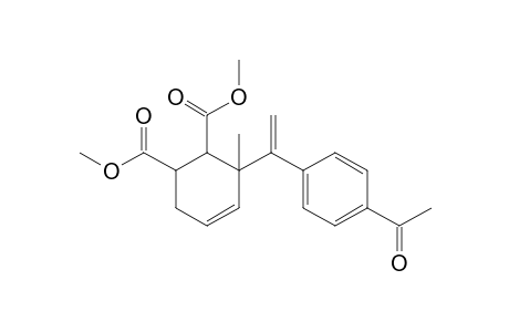 Dimethyl 3-methyl-3-[1'-(4"-acetylphenyl)ethenyl]cyclohex-4-ene-1,2-dicarboxylate