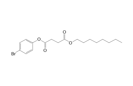 Succinic acid, 4-bromophenyl octyl ester