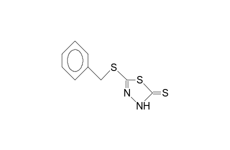 1,3,4-Thiadiazole-2(3H)-thione, 5-[(phenylmethyl)thio]-