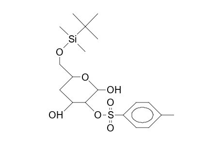 2-O-Tosyl-6-O-tert-butyldimethylsilyl-B-cyclodextrin fragment