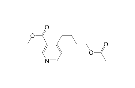 4-(4-Acetoxybutyl)nicotinic Acid Methyl Ester