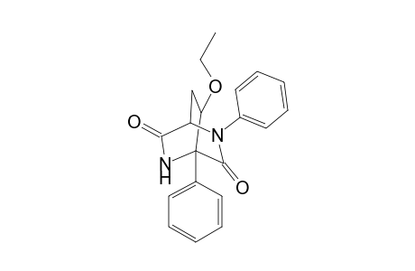 8-endo-8-Ethoxy-2,4-diphenyl-2,5-diazabicyclo[2.2.2]octane-3,6-dione isomer