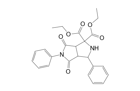Pyrrolo[3,4-c]pyrrole-1,1(2H)-dicarboxylic acid, hexahydro-4,6-dioxo-3,5-diphenyl-, diethyl ester, (3.alpha.,3a.beta.,6a.beta.)-
