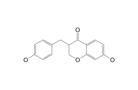 7-HYDROXY-3-(4-HYDROXYBENZYL)-CHROMAN-4-ONE