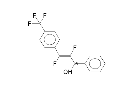 TRANS-1,2-DIFLUORO-1-(4'-TRIFLUOROMETHYLPHENYL)-2-BENZOYLETHENEPROTONATED