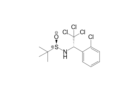 tert-butyl-oxido-[[(1S)-2,2,2-trichloro-1-(2-chlorophenyl)ethyl]amino]sulfonium