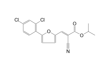 2-propenoic acid, 2-cyano-3-[5-(2,4-dichlorophenyl)-2-furanyl]-, 1-methylethyl ester, (2E)-