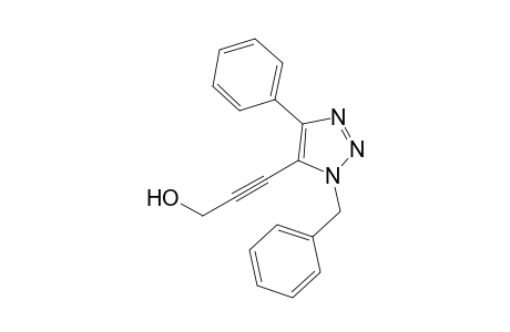 3-(3-benzyl-5-phenyl-triazol-4-yl)prop-2-yn-1-ol