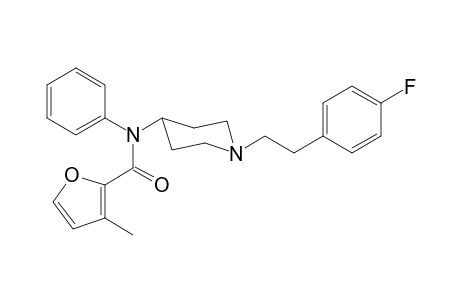 N-(1-[2-(4-Fluorophenyl)ethyl]piperidin-4-yl)-N-phenyl-3-methylfuran-2-carboxamide