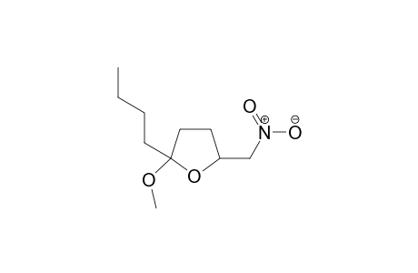 2-Butyl-2-methoxy-5-(nitromethyl)tetrahydrofuran