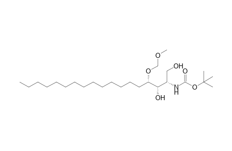N-[(1S,2S,3S)-2-hydroxy-3-(methoxymethoxy)-1-methylol-heptadecyl]carbamic acid tert-butyl ester