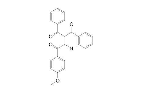2-AMINO-3-BENZOYL-1-p-METHOXYPHENYL-4-PHENYLBUT-2-ENE-1,4-DIENE