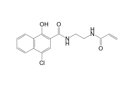 N-(2-acrylamidoethyl)-4-chloro-1-hydroxy-2-naphthamide