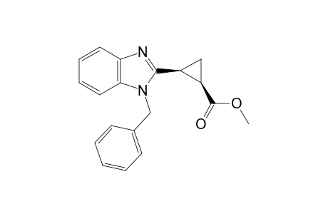 Methyl Z-2-(1-benzyl-1H-benzimidazol-2-yl)cyclopropanecarboxylate