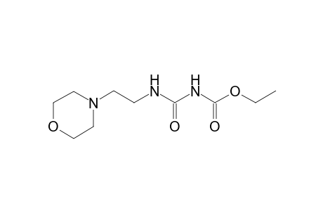 Carbamic acid, [[[2-(4-morpholinyl)ethyl]amino]carbonyl]-, ethyl ester