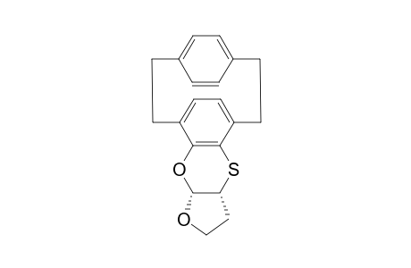 Tetrahydrofuro[2,3-b]oxathiino[b][2.2]paracyclophane