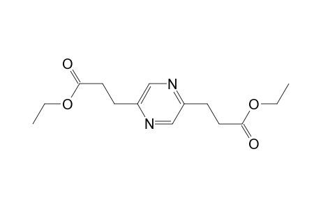 2,5-Pyrazinedipropanoic acid, diethyl ester