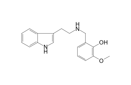 Phenol, 2-[[[2-(1H-indol-3-yl)ethyl]amino]methyl]-6-methoxy-