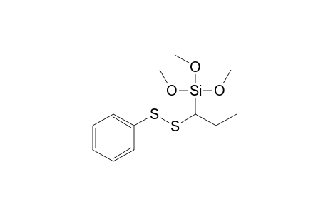 1-(Trimethoxysilyl)propyl phenyl disulfide