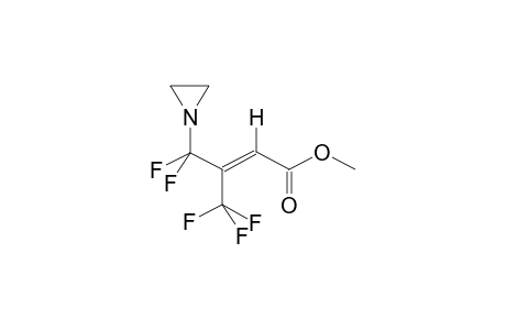 (Z)-4-AZIRIDINO-3-(TRIFLUOROMETHYL)-4,4-DIFLUOROBUT-2-ENOIC ACID,METHYL ESTER