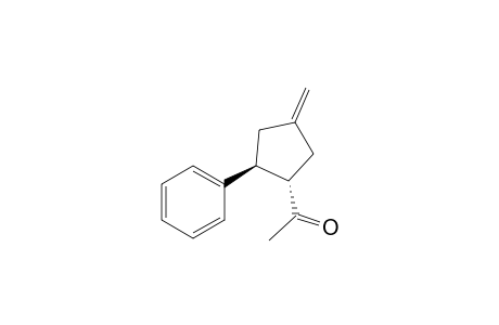 trans-3-Acetyl-4-phenyl-1-methylenecyclopentane