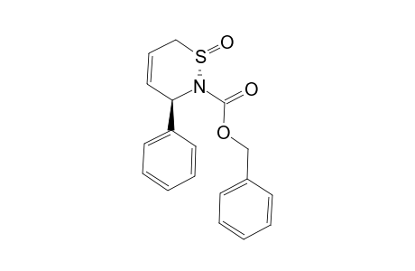 (1S,3R)-1-Oxo-3-phenyl-3,6-dihydro-1H-1lambda*4*-[1,2]thiazine-2-carboxylic acid benzyl ester