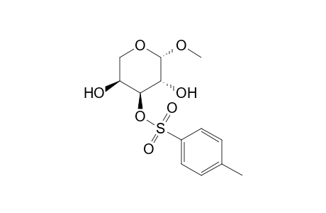 Methyl 3-O-Tosyl-.beta.-L-arabinopyranoside