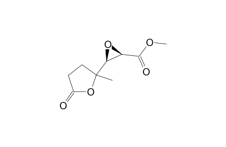 [5RS-(1S,2S)]-5-(2-METHOXYCARBONYL-1,2-EPOXYETHYL)-5-METHYLDIHYDROFURAN-2-(3H)ONE
