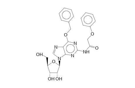 6-O-Benzyl-2-N-(2-phenoxy-acetylamino)-guanosine