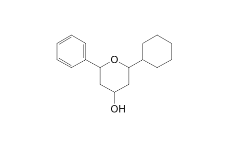 2-cyclohexyl-6-phenyl-4-oxanol