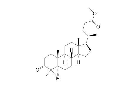 (4R)-4-[(5R,8S,9S,10R,13R,14S,17R)-3-keto-4,4,10,13-tetramethyl-2,5,6,7,8,9,11,12,14,15,16,17-dodecahydro-1H-cyclopenta[a]phenanthren-17-yl]valeric acid methyl ester