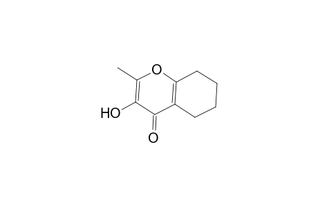 4H-1-Benzopyran-4-one, 5,6,7,8-tetrahydro-3-hydroxy-2-methyl-