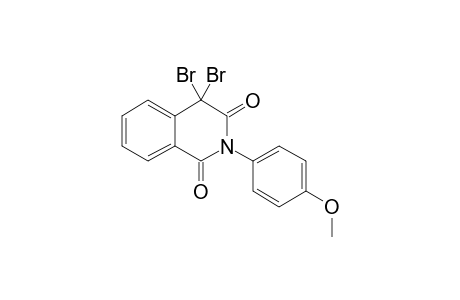 4,4-DIBROMO-2-(4-METHOXYPHENYL)-ISOQUINOLINE-1,3-(2H,4H)-DIONE
