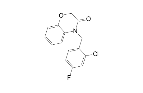 2H-1,4-Benzoxazin-3(4H)-one, 4-[(2-chloro-4-fluorophenyl)methyl]-