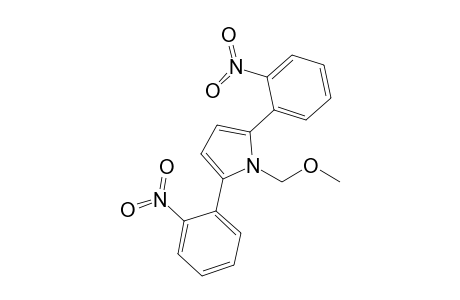 N-Methoxymethyl-2,5-bis(o-nitrophenyl)pyrrole
