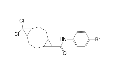 Tricyclo[7.1.0.0(4.6)]decane-5-carboxamide, 10,10-dichloro-N-(4-bromophenyl)-