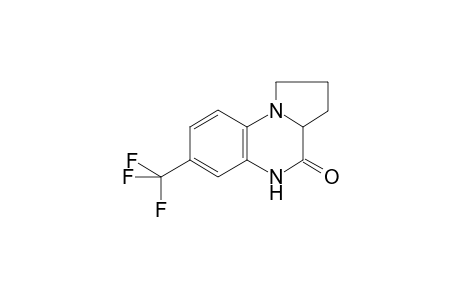 5H-Pyrrolo[1,2-a]quinoxalin-4-one, 7-trifluoromethyl-1,2,3,3a-tetrahydro-