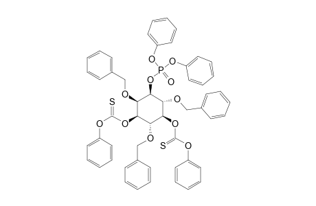2,4,6-TRI-O-BENZYL-D-MYO-INOSITOL-1-DIPHENYLPHOSPHATE-3,5-DITHIOCARBONIC-ACID-PHENYLESTER