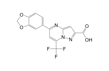 5-(1,3-benzodioxol-5-yl)-7-(trifluoromethyl)pyrazolo[1,5-a]pyrimidine-2-carboxylic acid