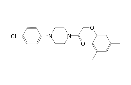 1-(4-chlorophenyl)-4-[(3,5-dimethylphenoxy)acetyl]piperazine