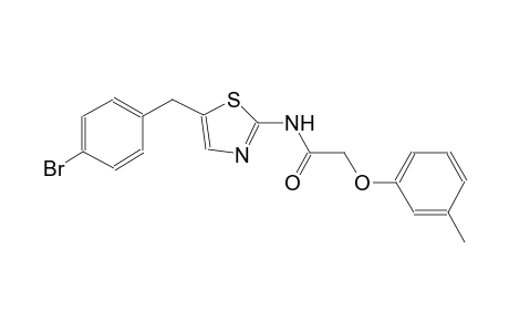 acetamide, N-[5-[(4-bromophenyl)methyl]-2-thiazolyl]-2-(3-methylphenoxy)-
